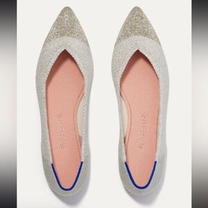 ROTHY’S The Point in Diamond Metallic